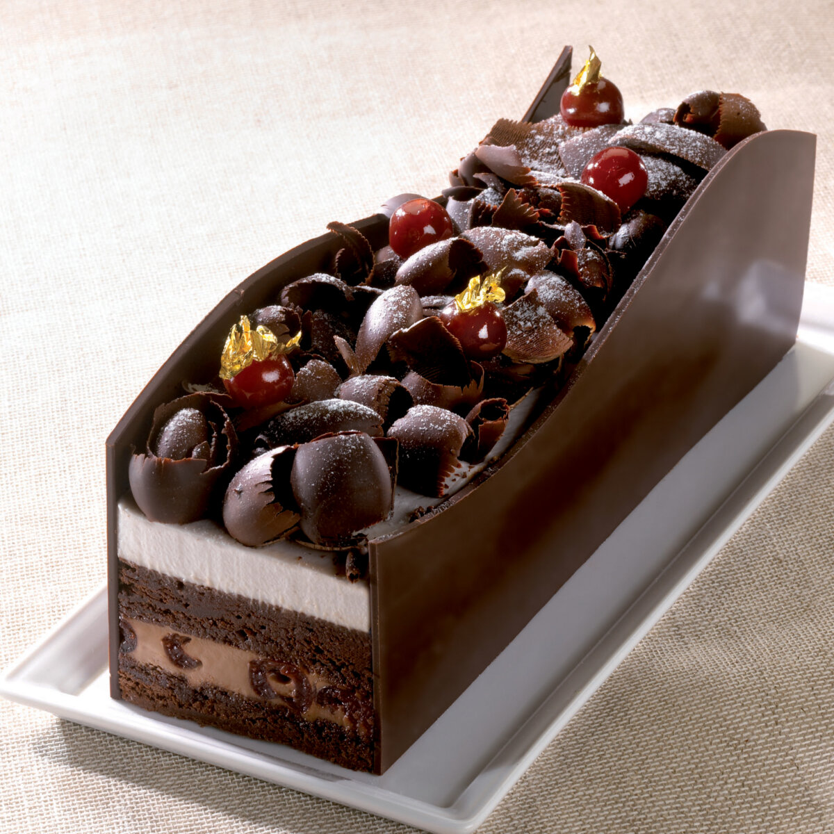 Bûche « Forêt noire » Griottines®